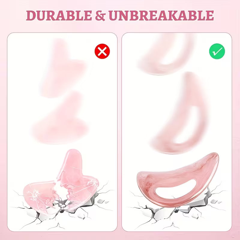 Large Resin Body Gua Sha with Handle