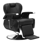Leather Mechanical Styling & Barber Chair 360° Rotation B