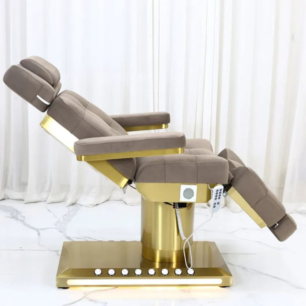 Electric Height Adjustable Beauty Treatment Chair for Lashes & Facials