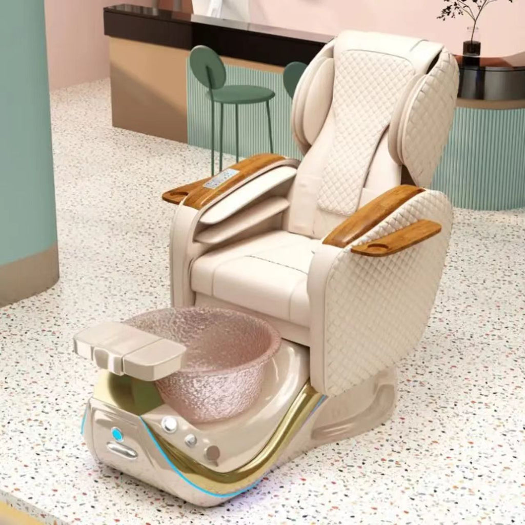 Adjustable Combo Massage Pedicure Chair - Fixed Point & Airbag A