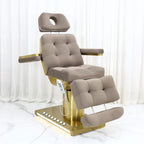 Electric Height Adjustable Beauty Treatment Chair for Lashes & Facials