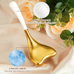2pcs Reusable Facial & Eye Stainless Steel Facial Ice Contour Massager