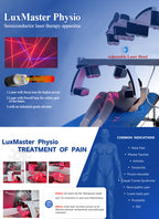 Professional LuxMaster Physio Semiconductor Laser Therapy Machine for Pain Relief & Rehabilitation