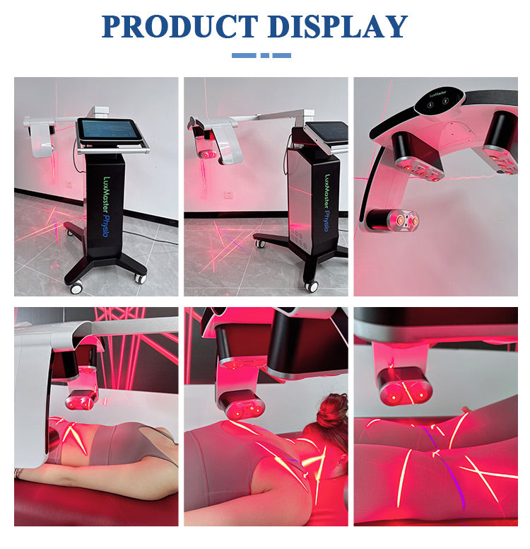 Professional LuxMaster Physio Semiconductor Laser Therapy Machine for Pain Relief & Rehabilitation