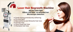 Professional 650nm Laser Hair Regrowth Machine for Hair Loss Treatment & Scalp Health