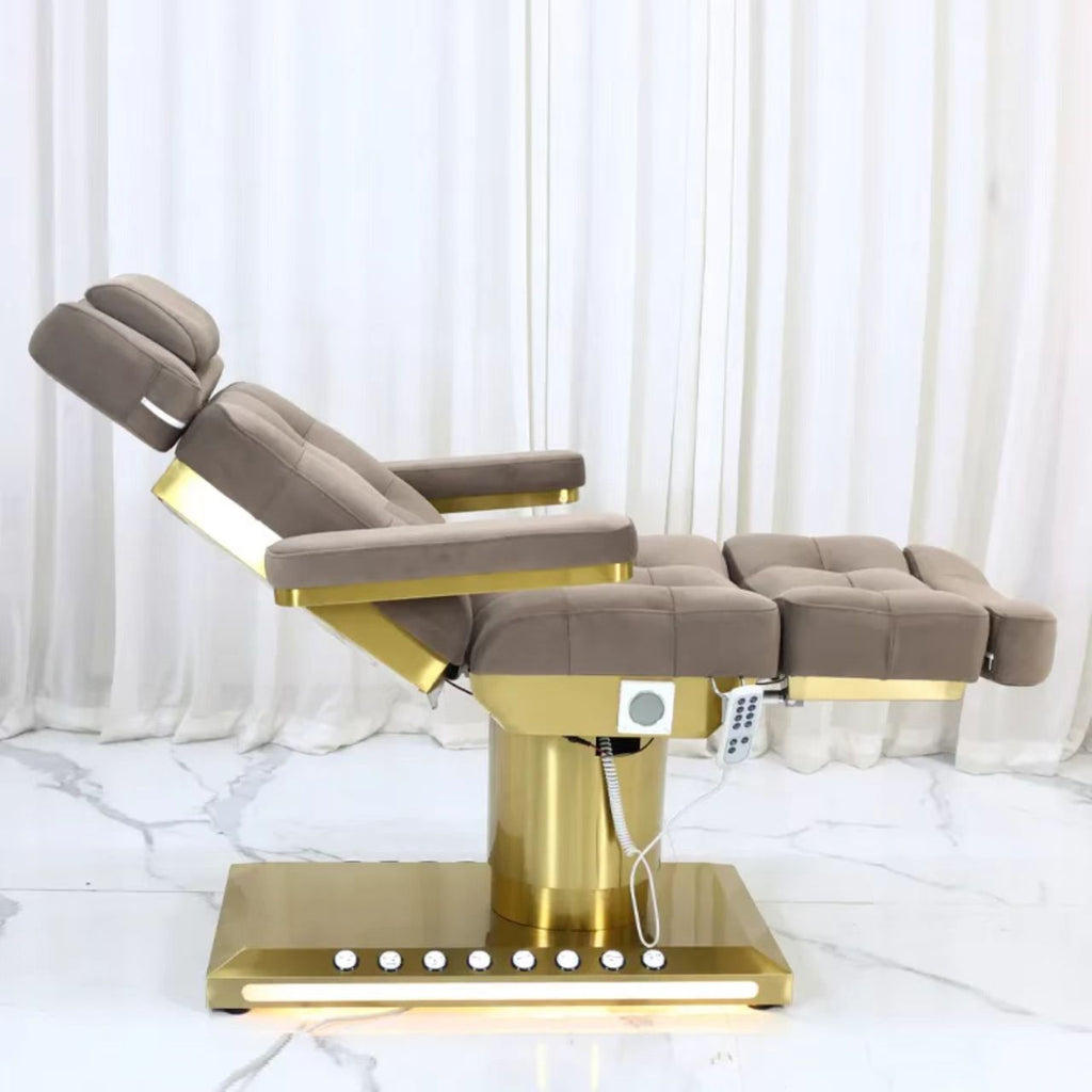 Electric Height Adjustable Beauty Treatment Chair for Lashes & Facials