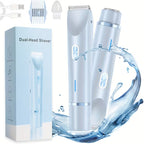 Dual-Head Electric Razor for Women