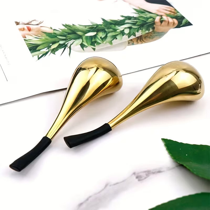 2pcs Reusable Facial & Eye Stainless Steel Facial Ice Balls Massager