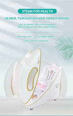 Infrared Fumigation Sauna Spa Capsule for Body conditioning with Bluetooth Speaker