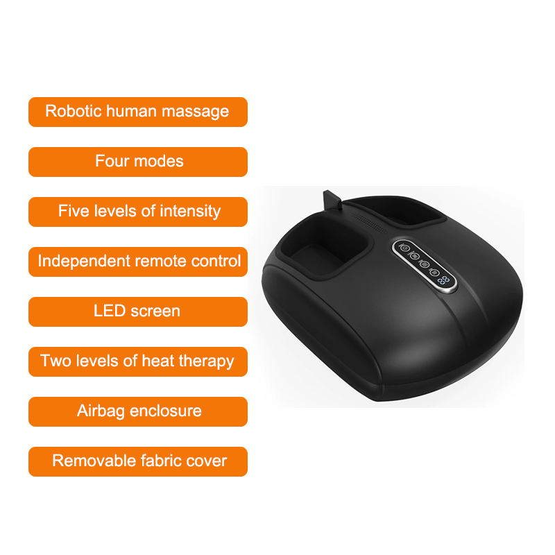 Foot Massager with Heat Therapy and Air Compression