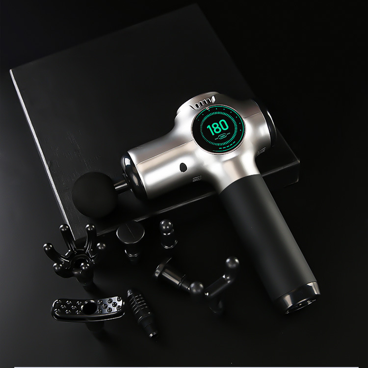 Digital Fascial Gun - Deep Tissue Percussion Massage Device for Muscle Recovery | Luxe Salon Equipment