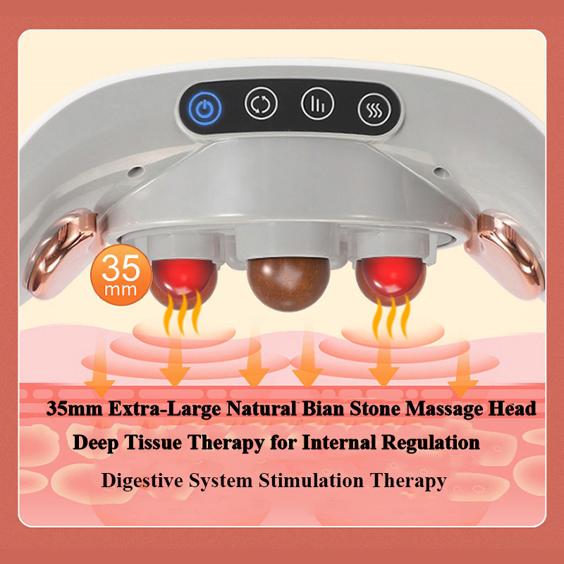 Abdominal Massager with EMS Technology for Muscle Toning