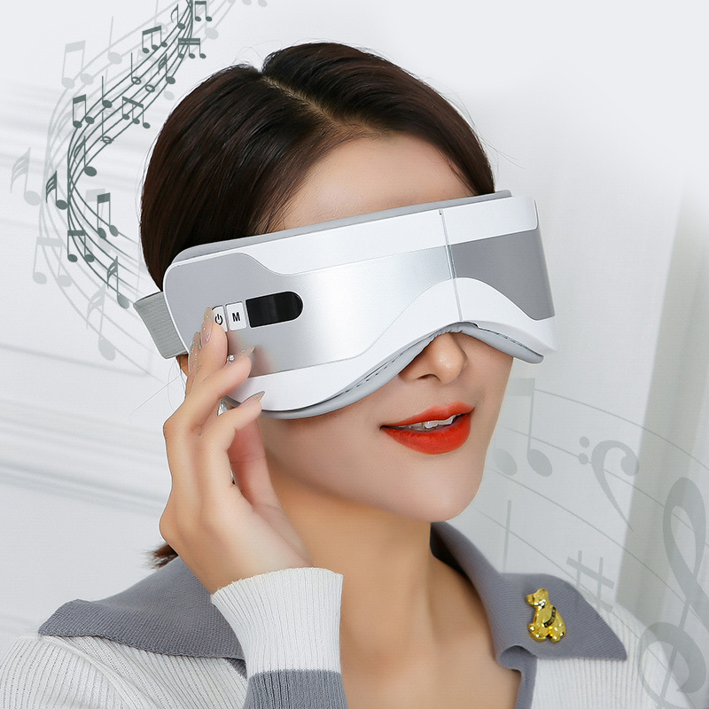 Eye Massager with Bluetooth and Heat Therapy - Wireless Relaxation Device | Luxe Salon Equipment