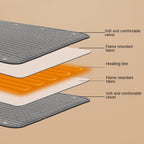 Heated Mat for Pain Relief and Muscle Relaxation
