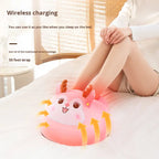 Children's Foot Warmer with Soft Plush Design