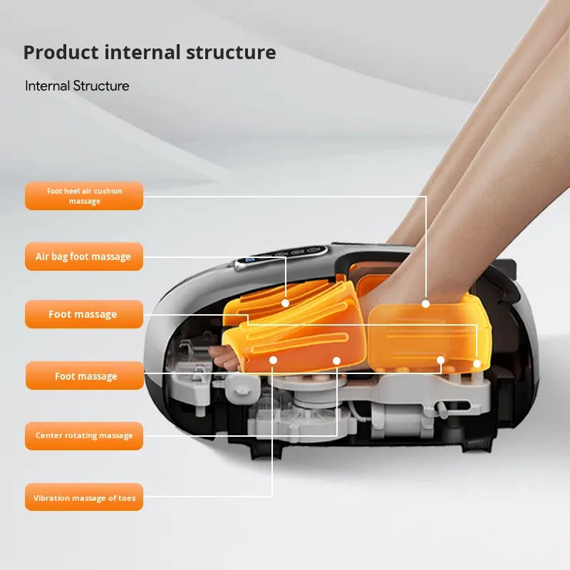 Foot Massager with Heat Therapy and Air Compression
