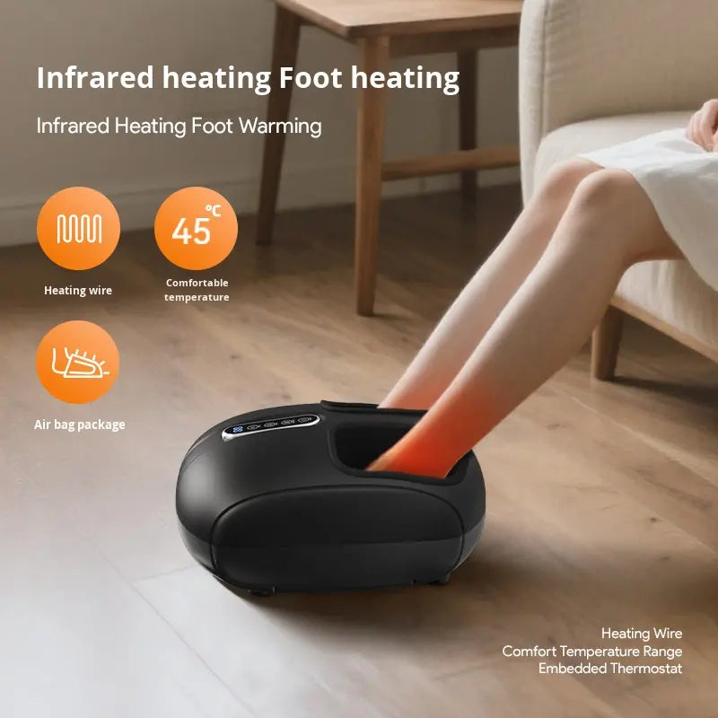 Foot Massager with Heat Therapy and Air Compression