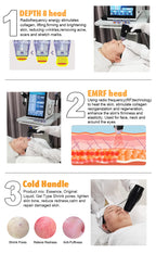 Professional 3-in-1 Fractional RF Microneedling Machine for Skin Rejuvenation & Scar Treatment