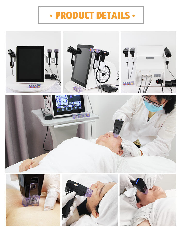 Professional 3-in-1 Fractional RF Microneedling Machine for Skin Rejuvenation & Scar Treatment