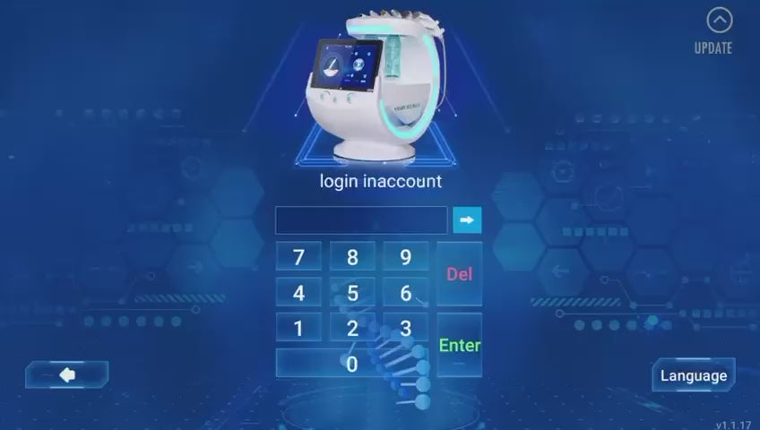 Professional 7-in-1 Hydro Facial Machine - Hydrodermabrasion System