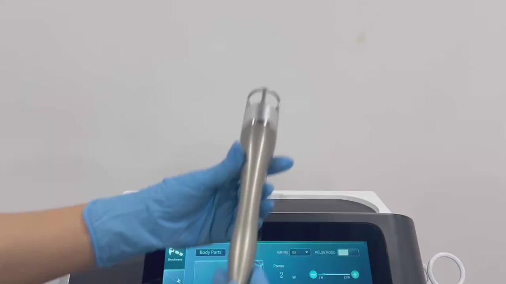 Professional 1064nm Laser & Shockwave Therapy Machine for Pain Relief & Rehabilitation