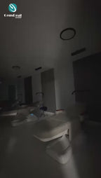 Ceiling Mount Half Moon Light Eyelash Lamp