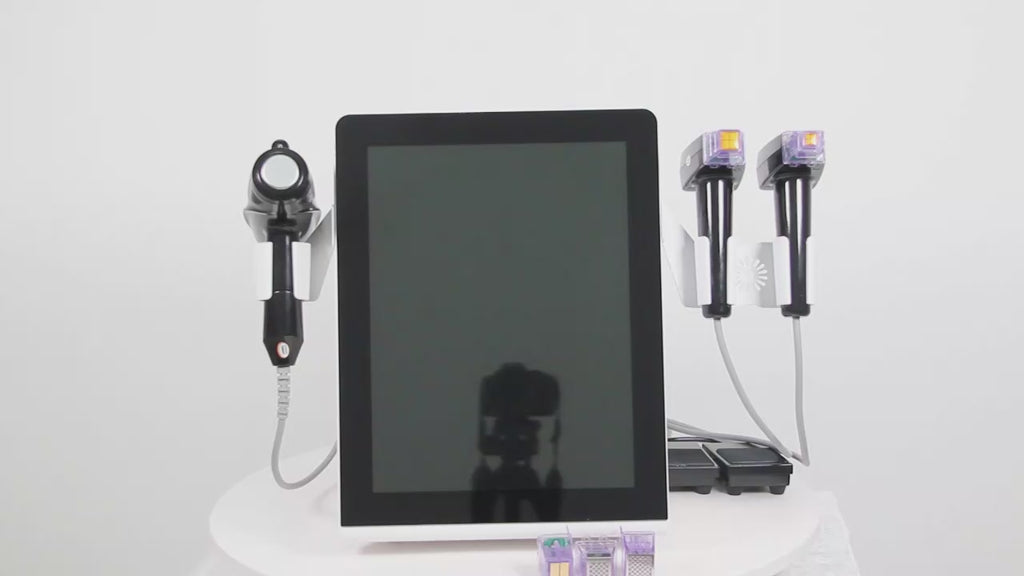 Professional 3-in-1 Fractional RF Microneedling Machine for Skin Rejuvenation & Scar Treatment
