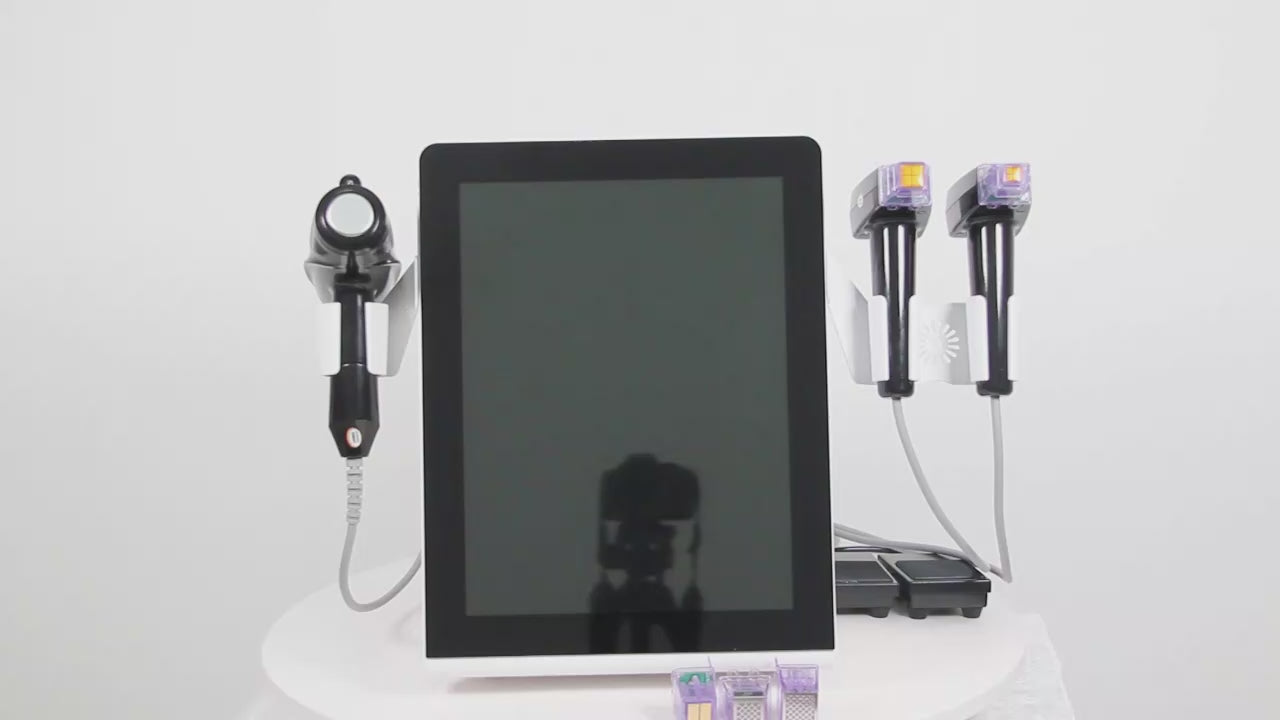 Professional 3-in-1 Fractional RF Microneedling Machine for Skin Rejuvenation & Scar Treatment