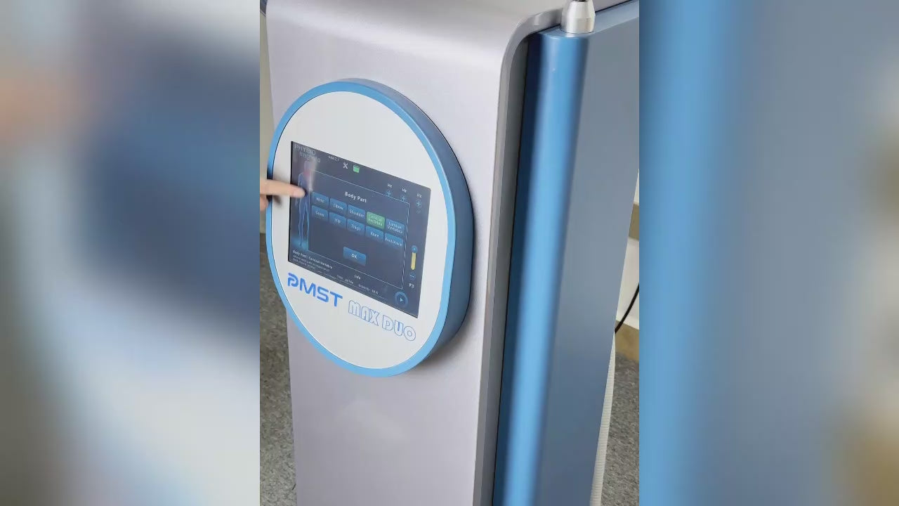 Professional PMST Max Duo 7 Tesla Magneto Therapy Machine for Pain Relief & Rehabilitation