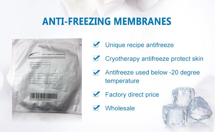 Anti-Freeze Membrane for Cryolipolysis Fat Freezing - Cryo Pads Protective Film