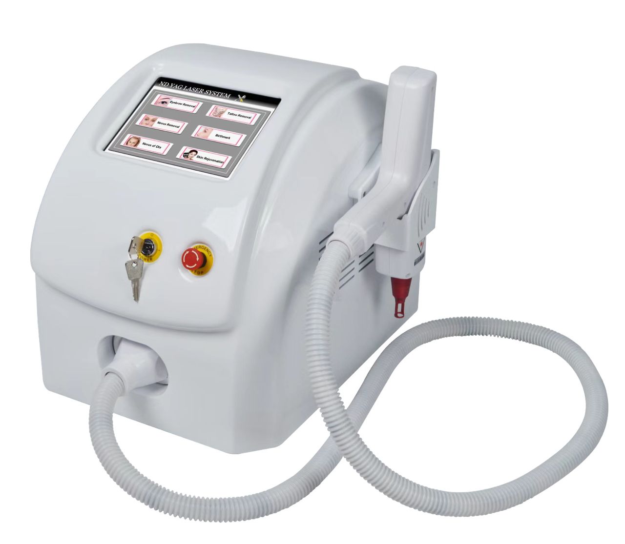 Professional Nd:YAG Laser Machine for Tattoo Removal and Pigmentation
