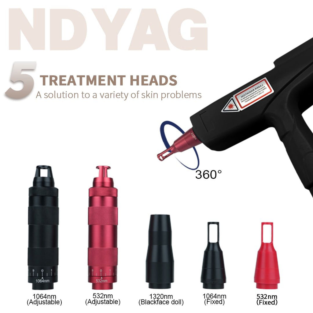 Professional Nd:YAG Laser Machine for Tattoo Removal and Pigmentation