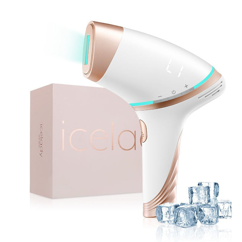 Handheld IPL Hair Removal Laser - Ice Cooling Technology for At-Home Treatments | Luxe Salon Equipment